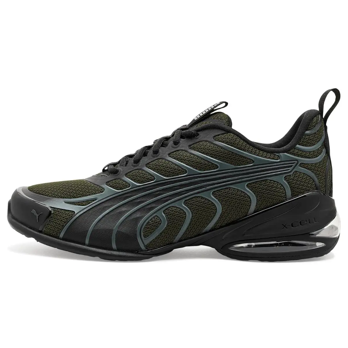 Puma shoes - Dark Olive/Puma Black/Apple Spritz 23