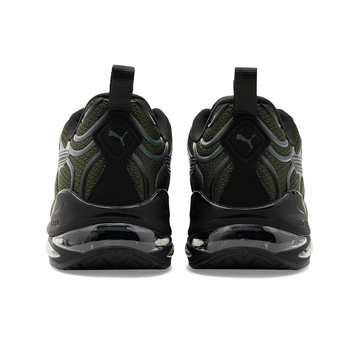 Puma shoes - Dark Olive/Puma Black/Apple Spritz 26