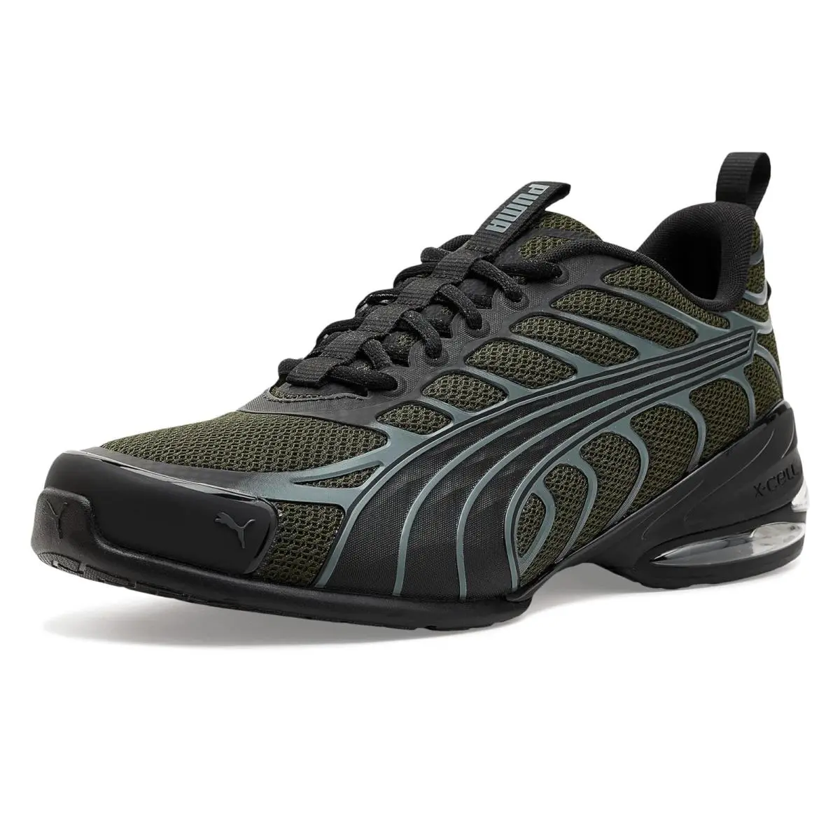 Puma shoes - Dark Olive/Puma Black/Apple Spritz 6