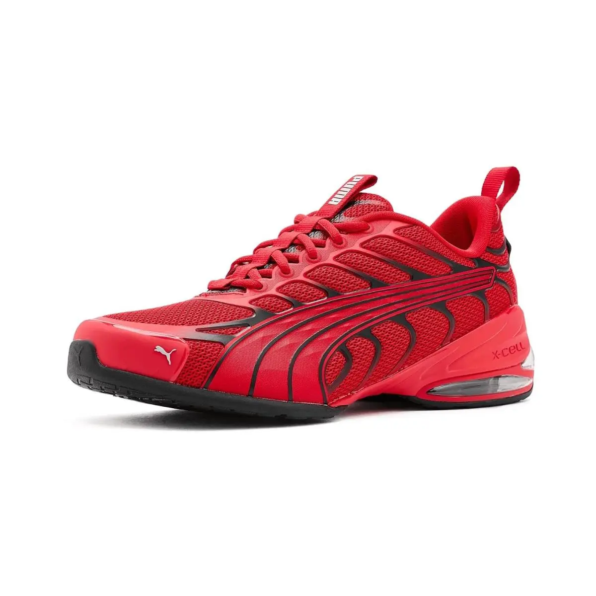 Man`s Sneakers Athletic Shoes  Voltra Cross Training Shoes For All Time Red/ Black by Puma