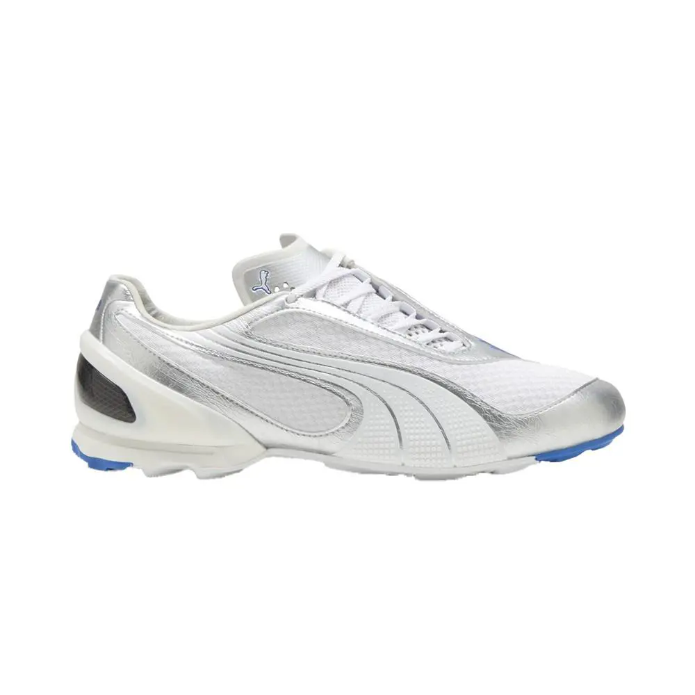 Puma shoes - PUMA V S1 Metallic Lace Up - 40295302 - White 5