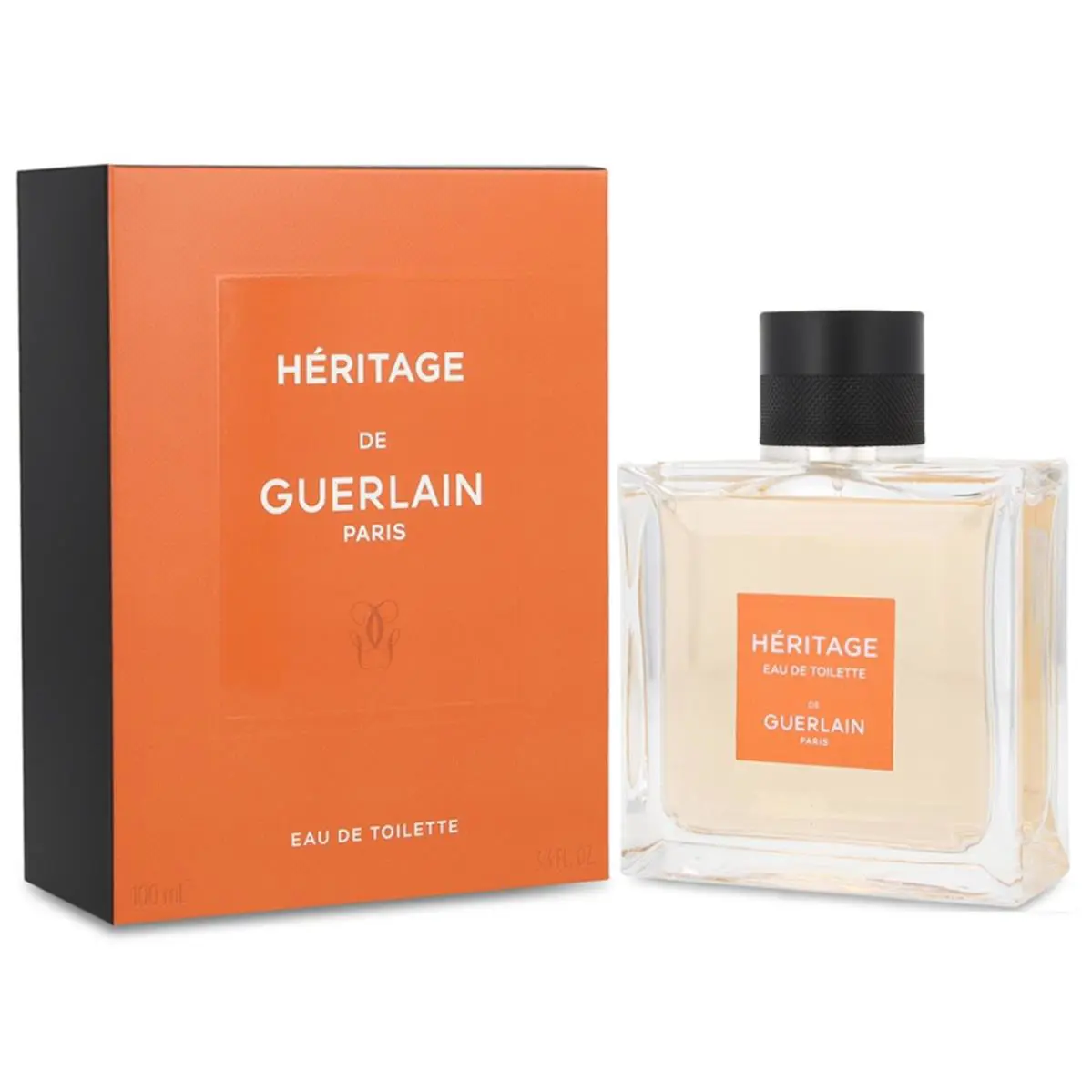 Guerlain Heritage For Men Cologne 3.3 Oz 100 ml Edt Spray - Package
