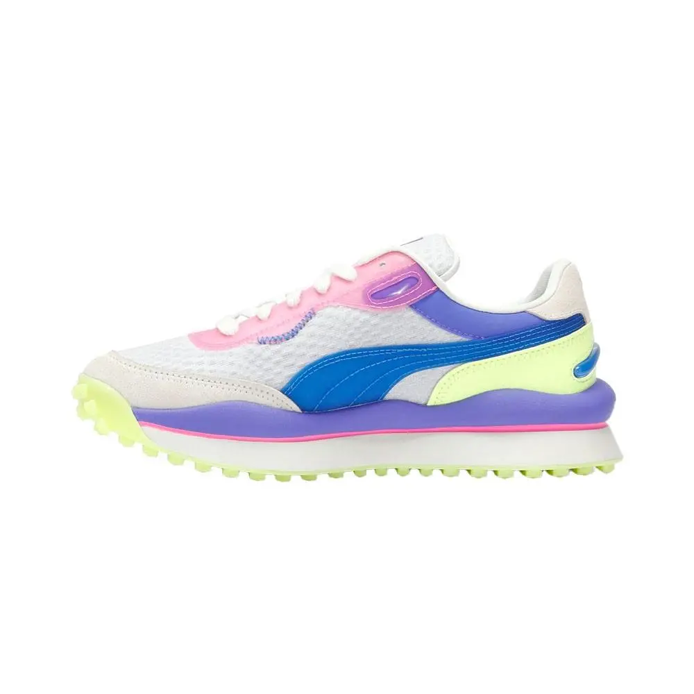 Puma shoes - PUMA Style Rider Lumi Lace Up - 40572801 - Blue, White 7