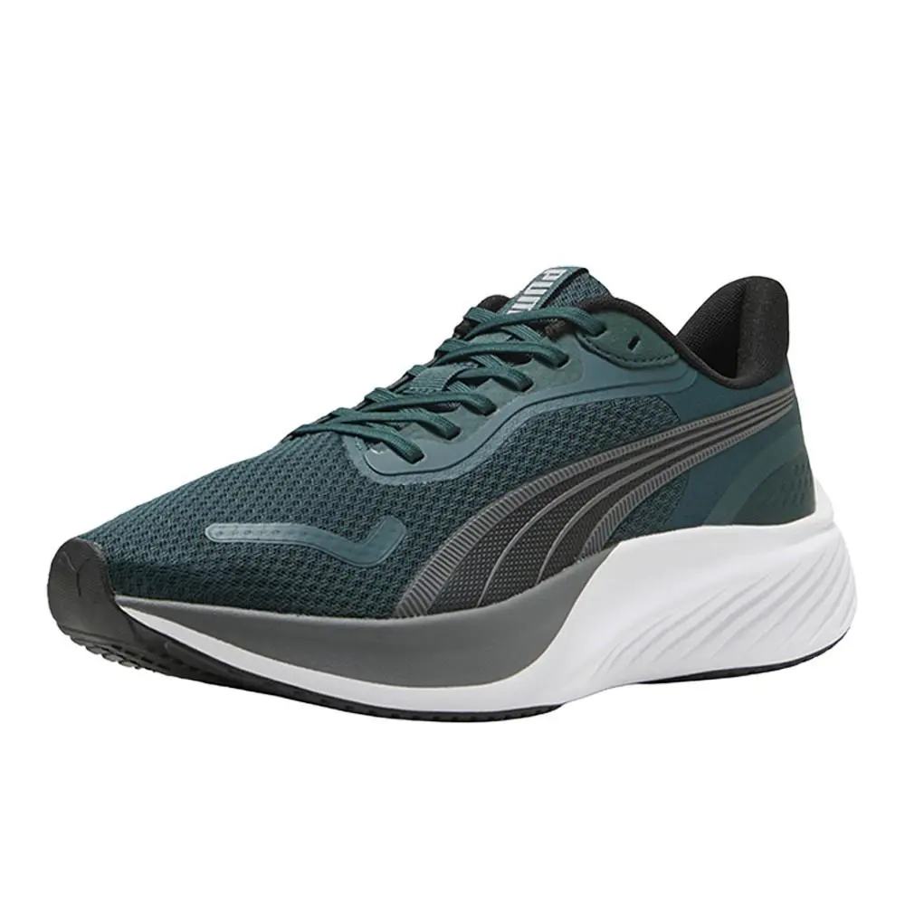 Puma shoes - PUMA Pounce Lite Lace Up - 31077825 - Green 0