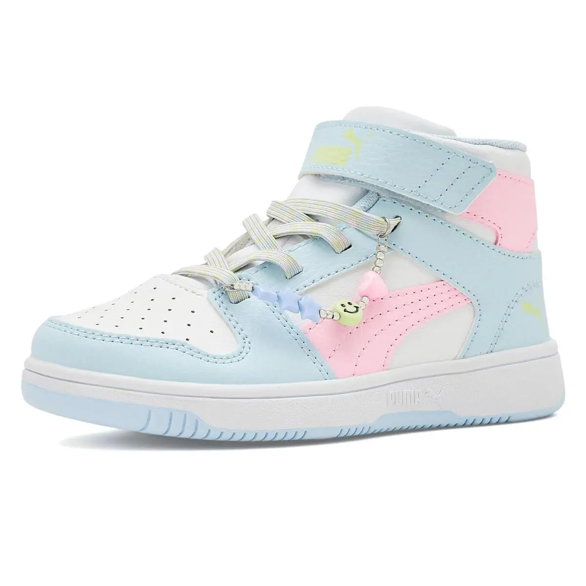 Puma shoes - White/Pearl Pink/Apple Spritz 6
