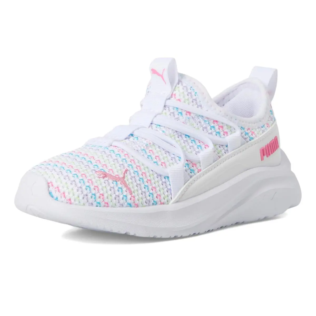 Puma shoes - Puma White-Fast Pink 5
