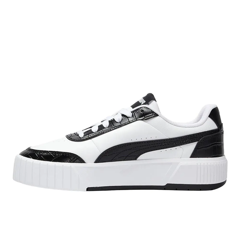 Puma shoes - PUMA Carina Mia Croc Lace Up - 40569801 - White 1