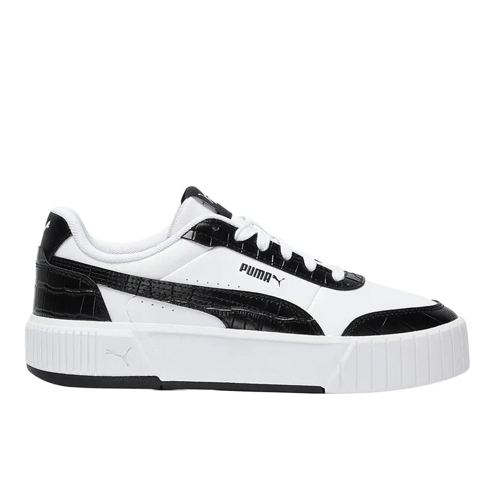 Puma shoes - PUMA Carina Mia Croc Lace Up - 40569801 - White 7