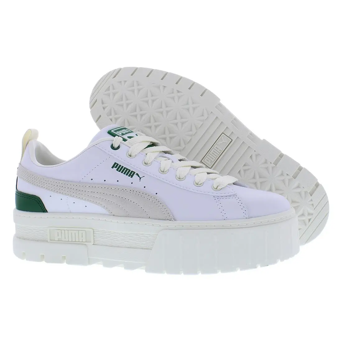 Puma shoes - Puma White/Vine, Main: White 4