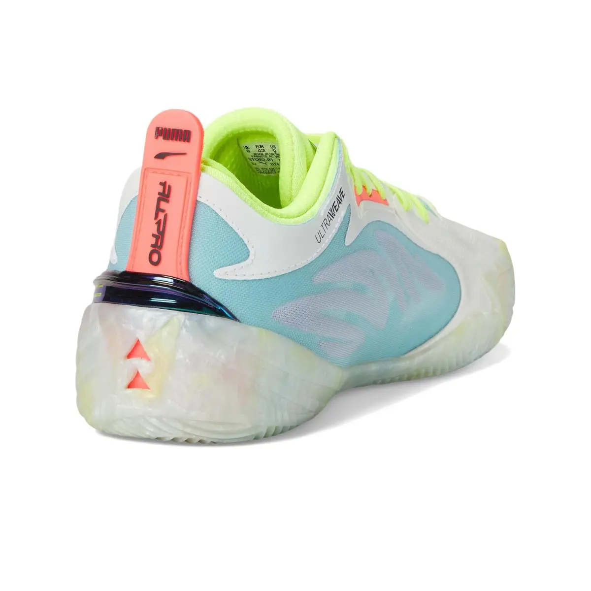 Puma shoes - Light Aqua/Yellow Alert 3