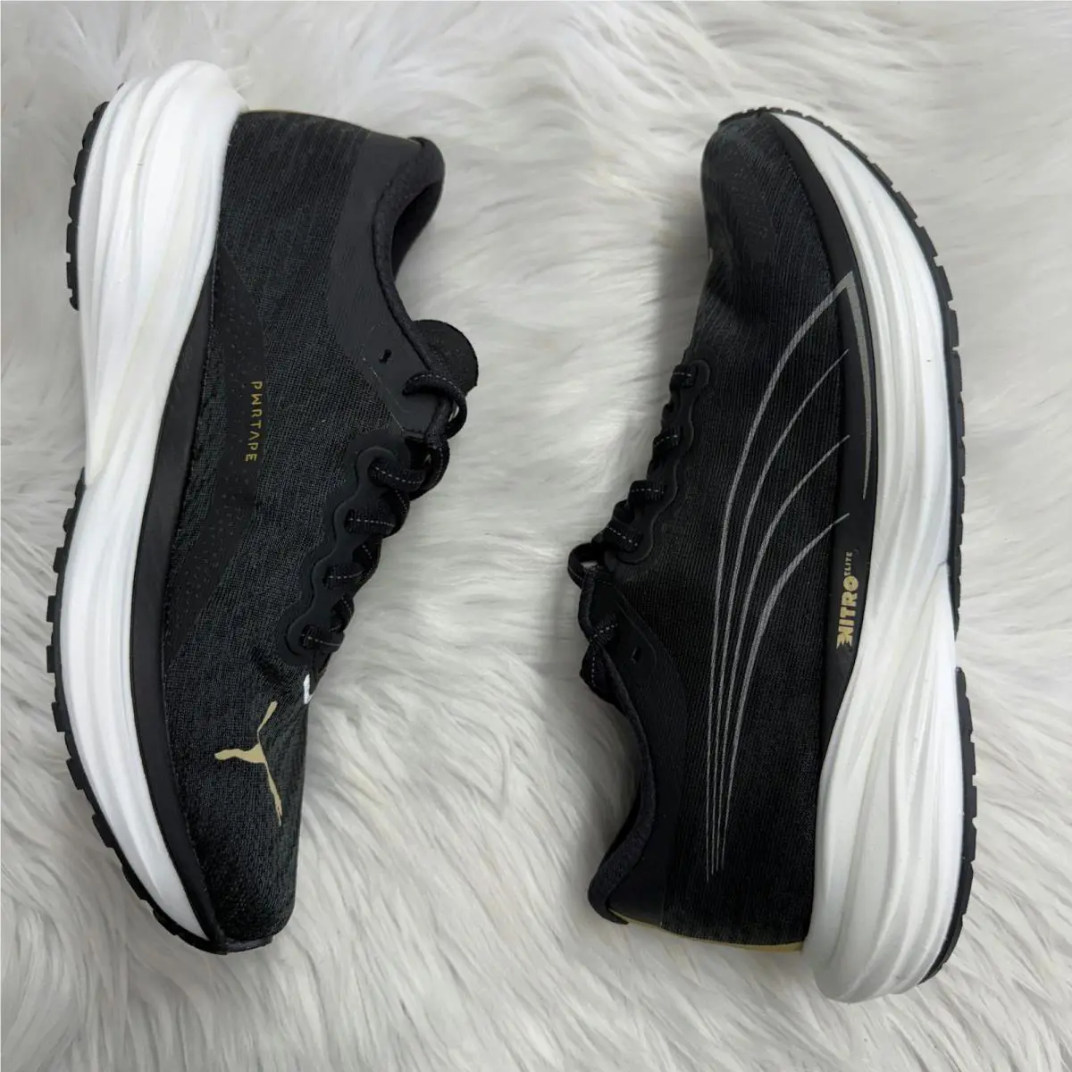 Puma shoes - Deviate Nitro 2 Black - Deviate Nitro Black - 376855-02 - Black 1