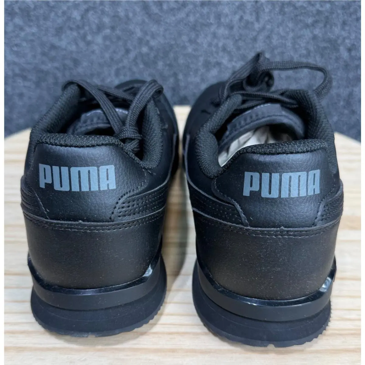 Puma shoes - PUMA St Runner V3 Lace Up - 384855-11 - Black 3