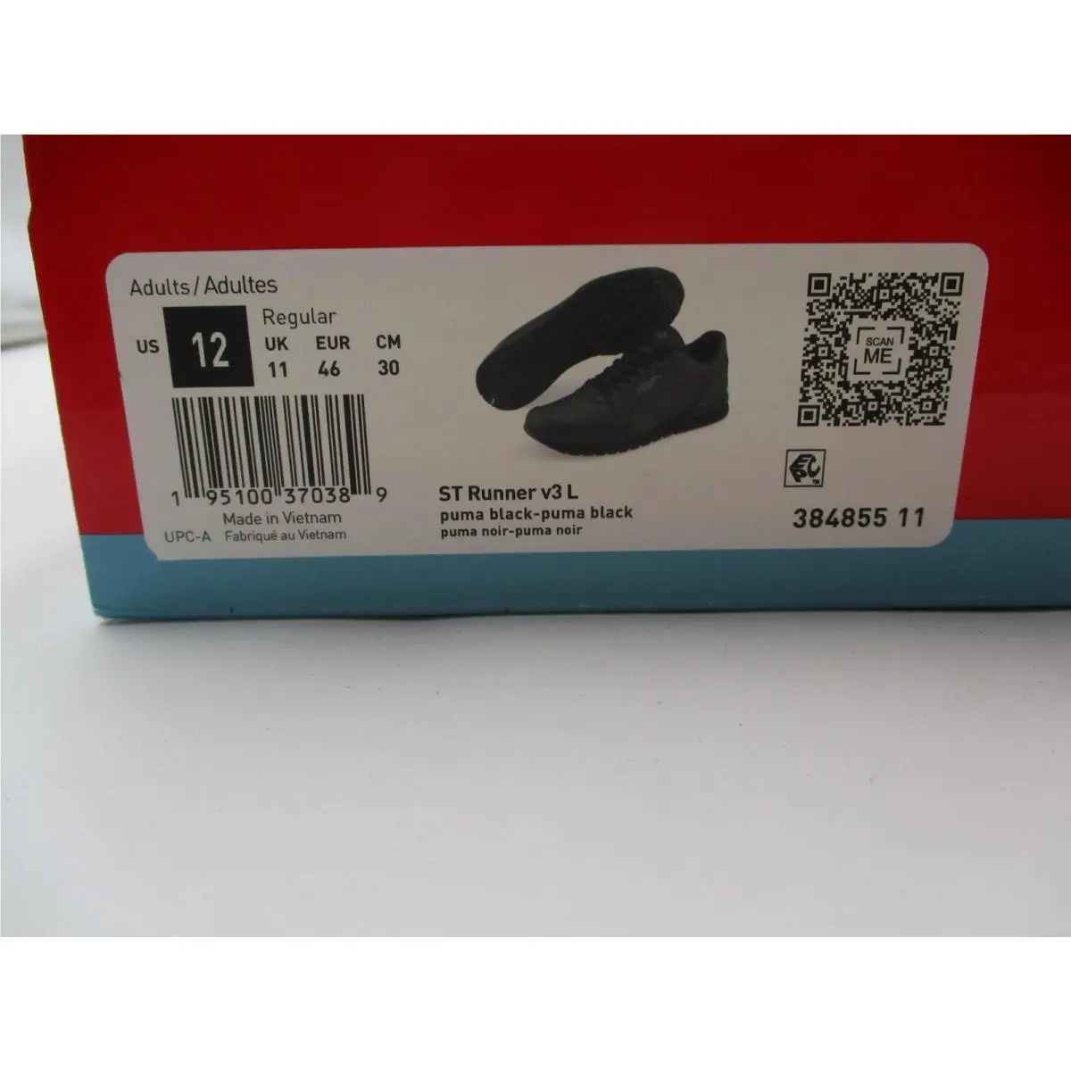 Puma shoes - PUMA ST Runner - Runner - 384855-11 - Black 15