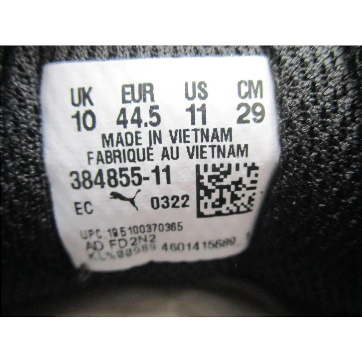 Puma shoes - PUMA St Runner V3 Lace Up - 384855-11 - Black 9