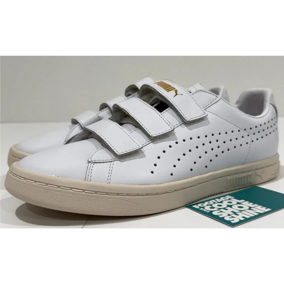 Puma shoes - Puma Court Star Straps - Court Star Straps - 357723-04 - White 5