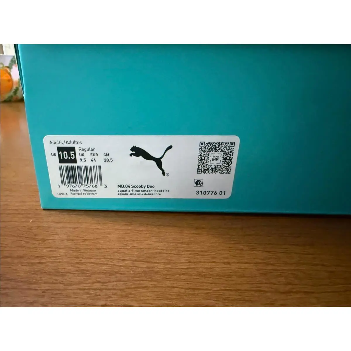 Puma shoes - Puma MB.04 - 310776-01 - Aquatic-Lime Smash-Heat Fire 4