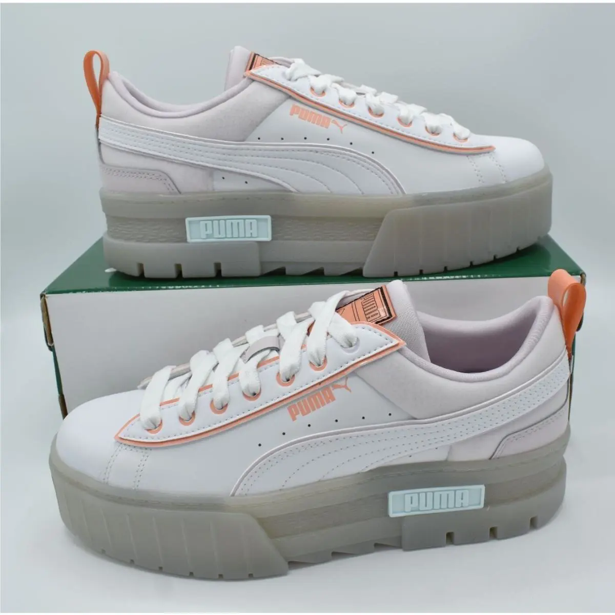 Puma shoes - 38745201 - 387452 01 - White (UPC: 195101343993) 3