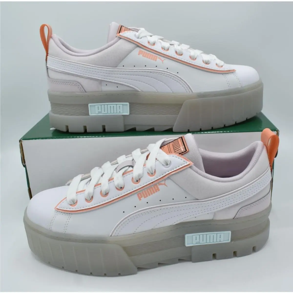 Puma shoes - 38745201 - 387452 01 - White (UPC: 195101344037) 3