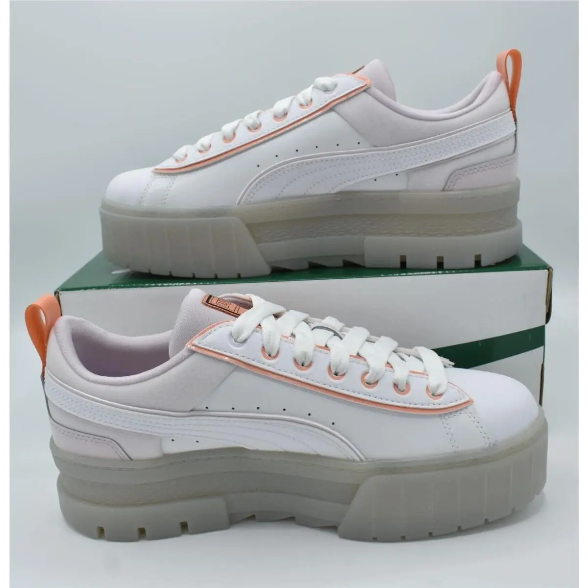 Puma shoes - 38745201 - 387452 01 - White (UPC: 195101344037) 4