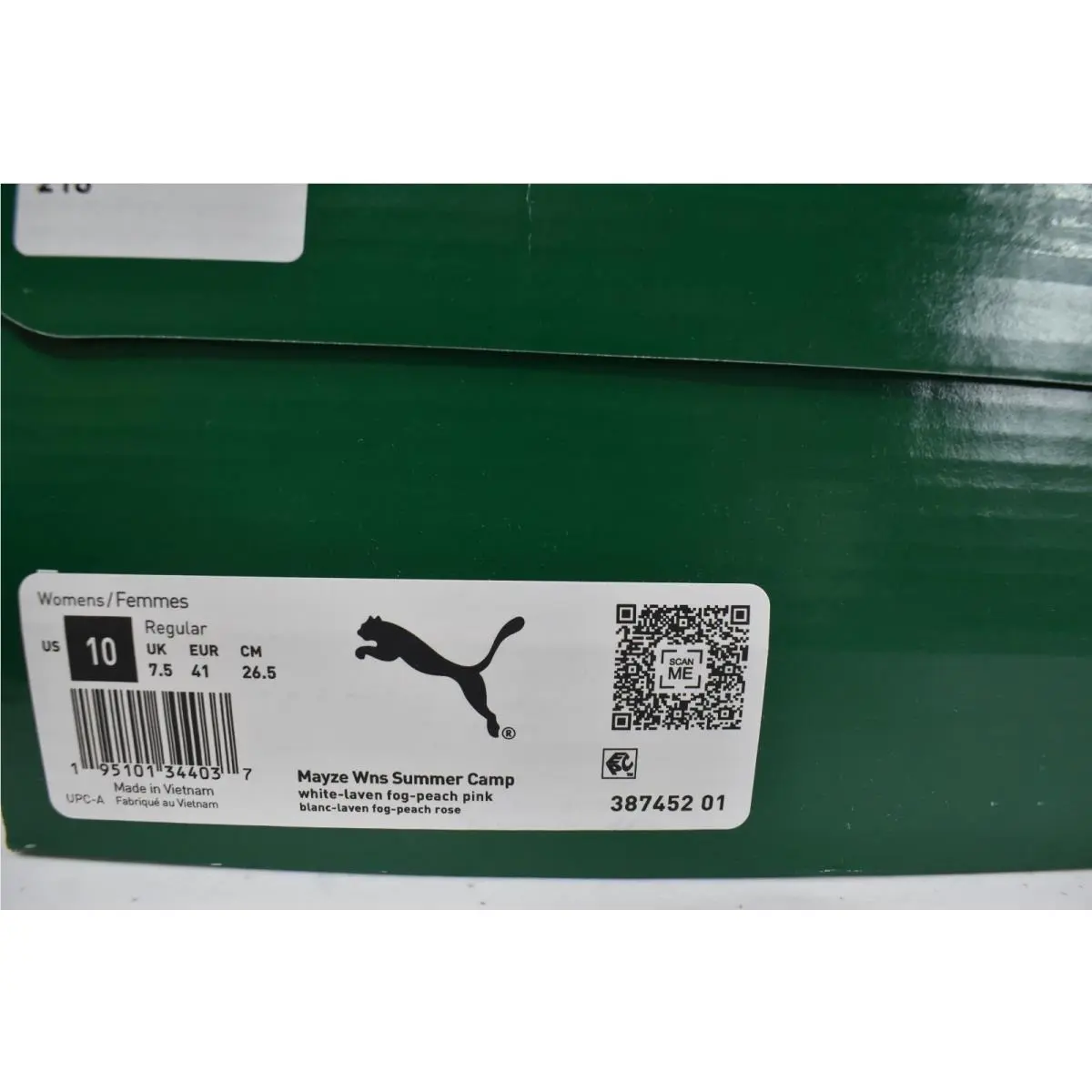 Puma shoes - 38745201 - 387452 01 - White (UPC: 195101344037) 8