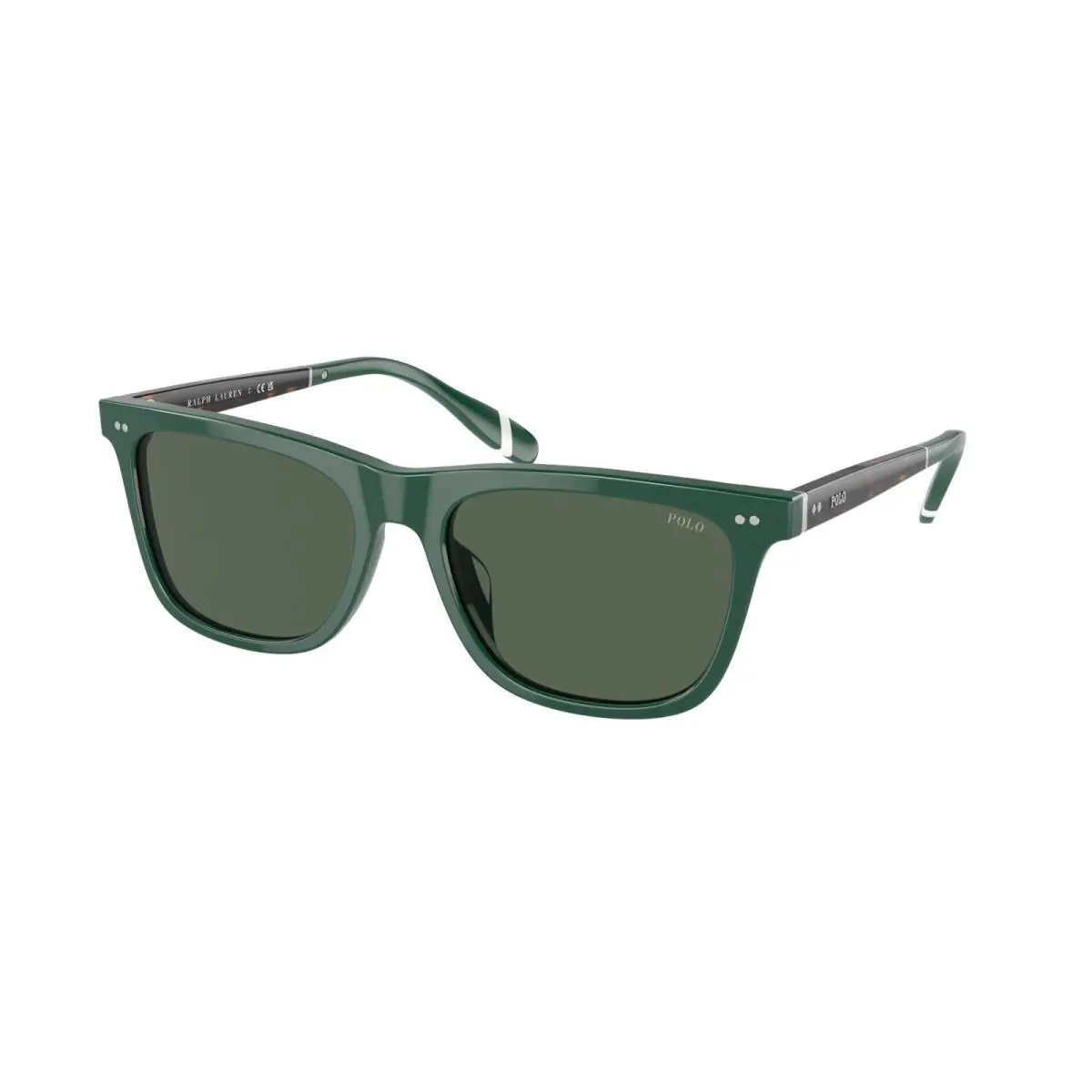 Polo Ralph Lauren PH4205 Sunglasses - Shiny Green / Green Lenses 145-56-18mm