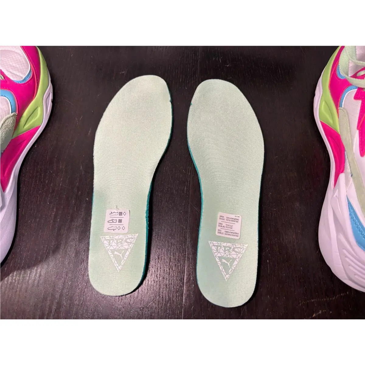 Puma shoes - White, Pink, Blue, Green 8