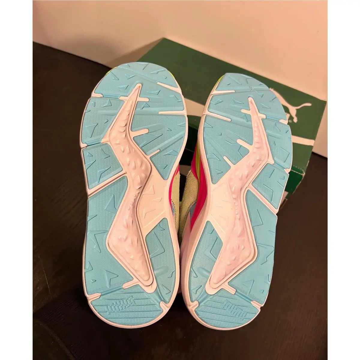 Puma shoes - White, Pink, Blue, Green 11