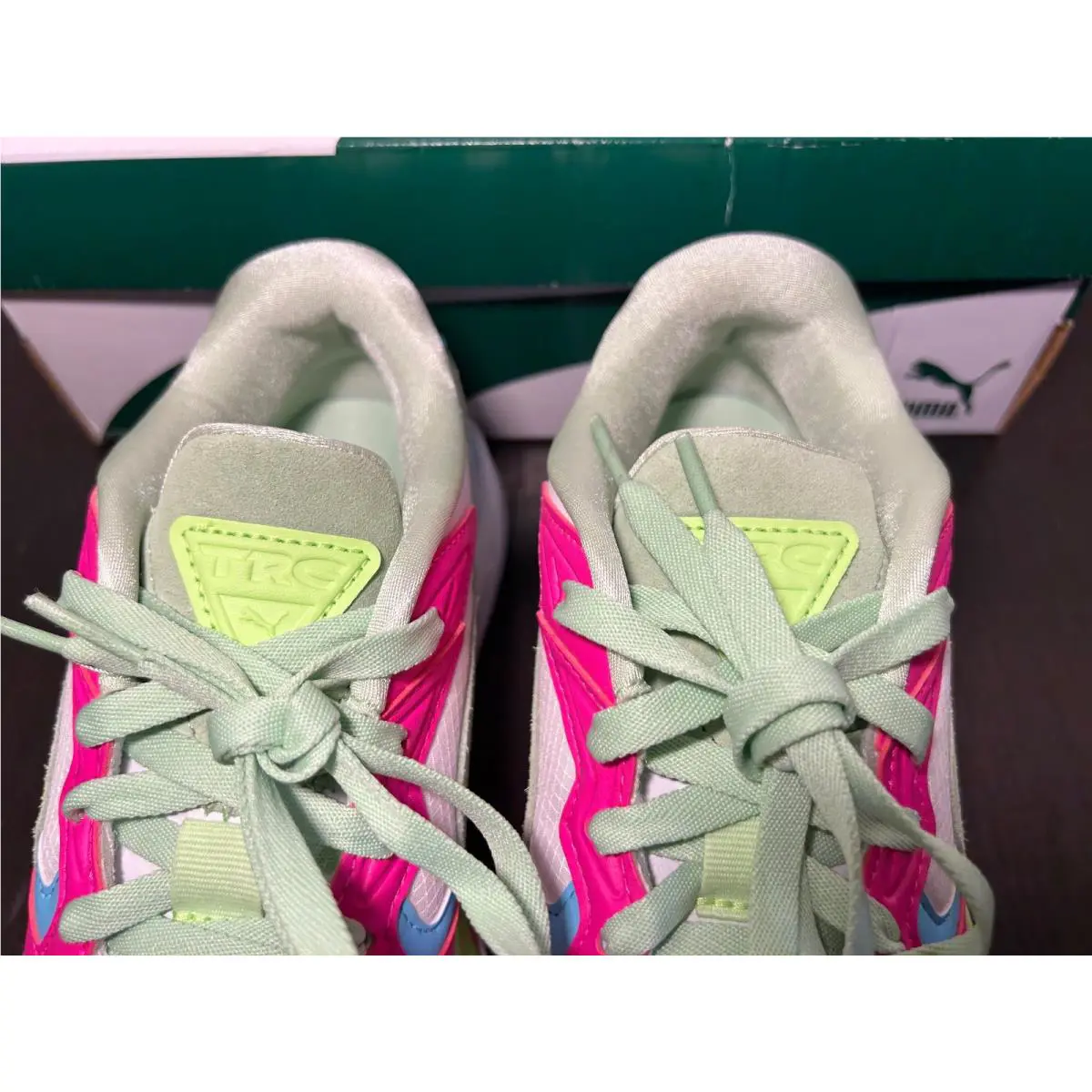 Puma shoes - White, Pink, Blue, Green 3