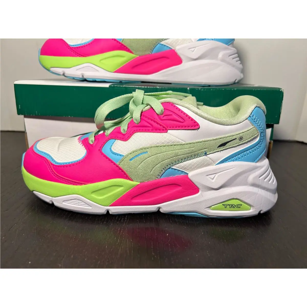 Puma shoes - White, Pink, Blue, Green 5