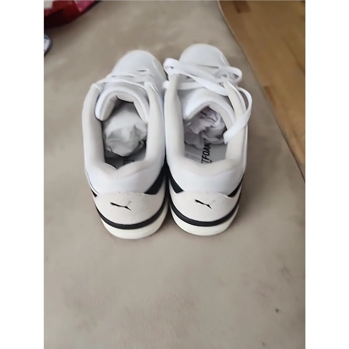 Puma shoes - Rebound LayUp Lo - Rebound LayUp - 400214-01 - White 1