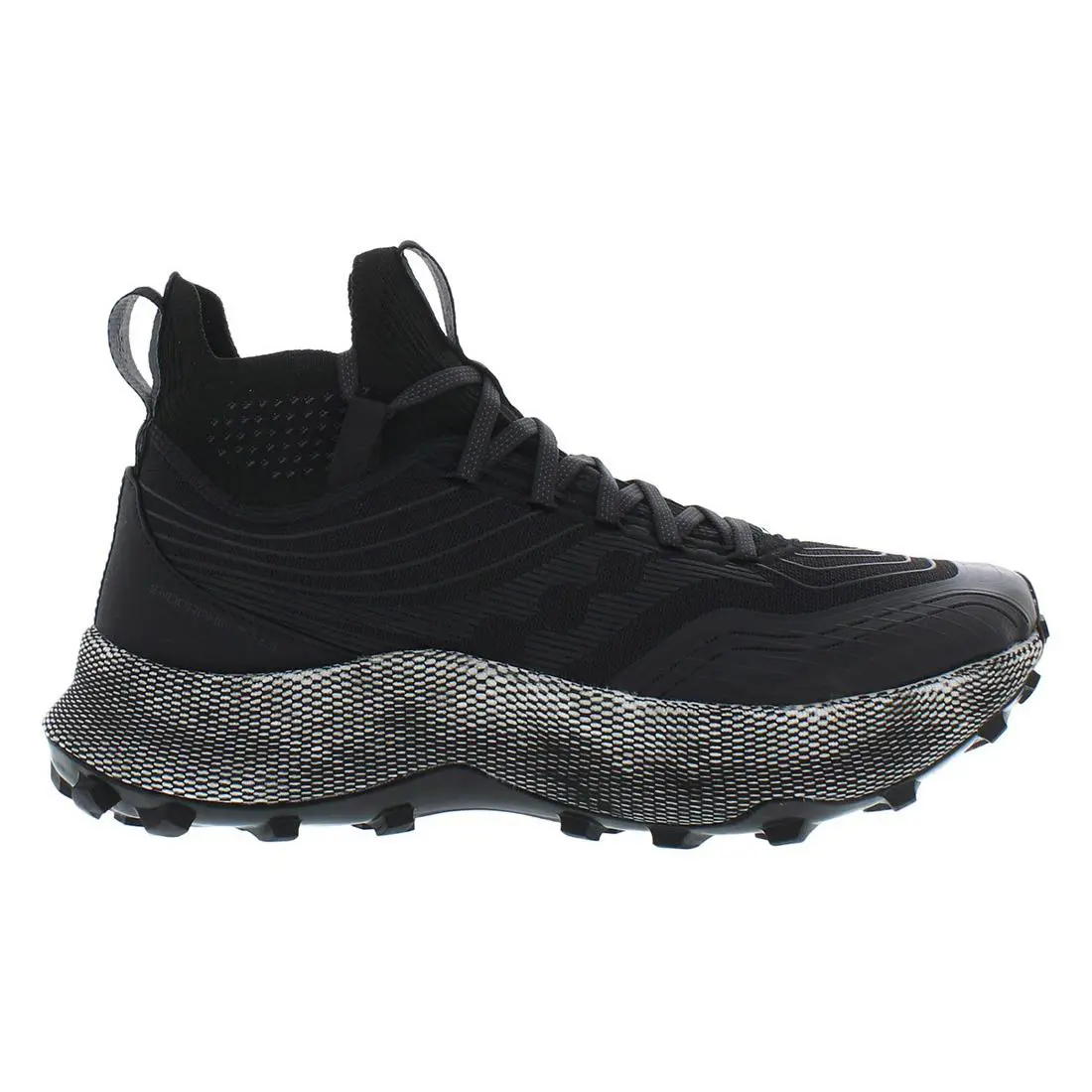 Saucony Endorphin Mid Mens Shoes - Black/Gravel, Main: Black