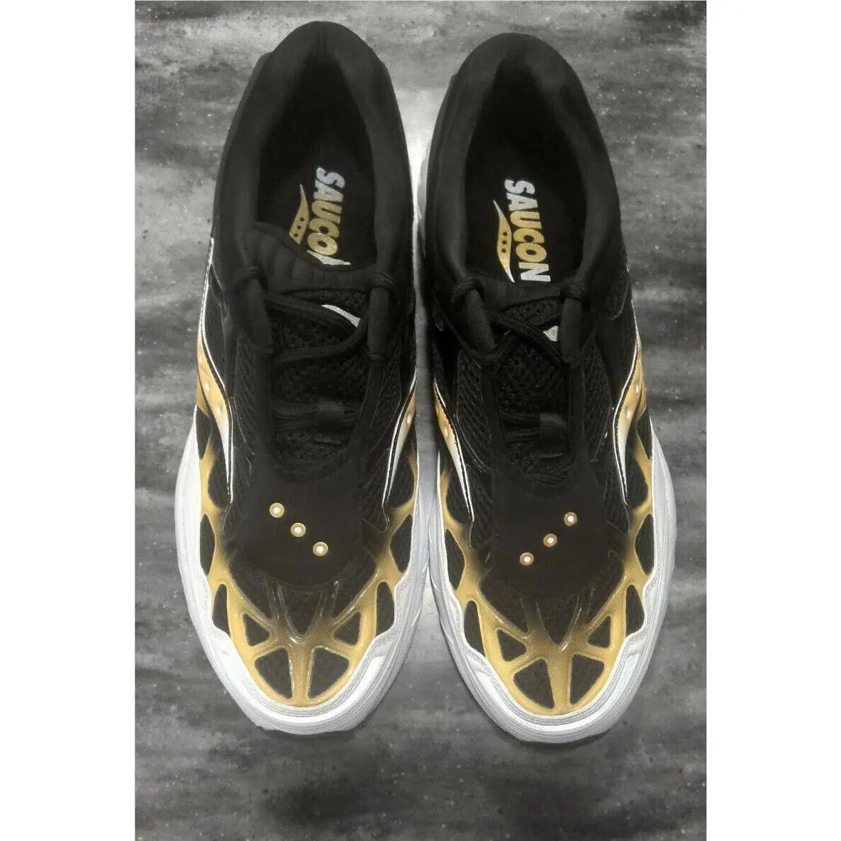 Saucony shoes - Saucony Grid Web - Grid Web - White / Black / Yellow 1