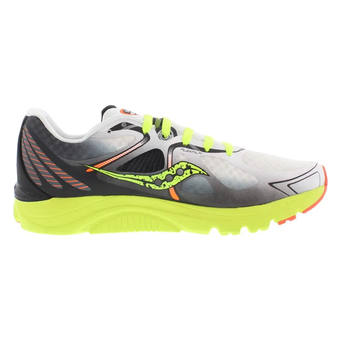 Saucony shoes - Grey/Lime, Main: Grey 5