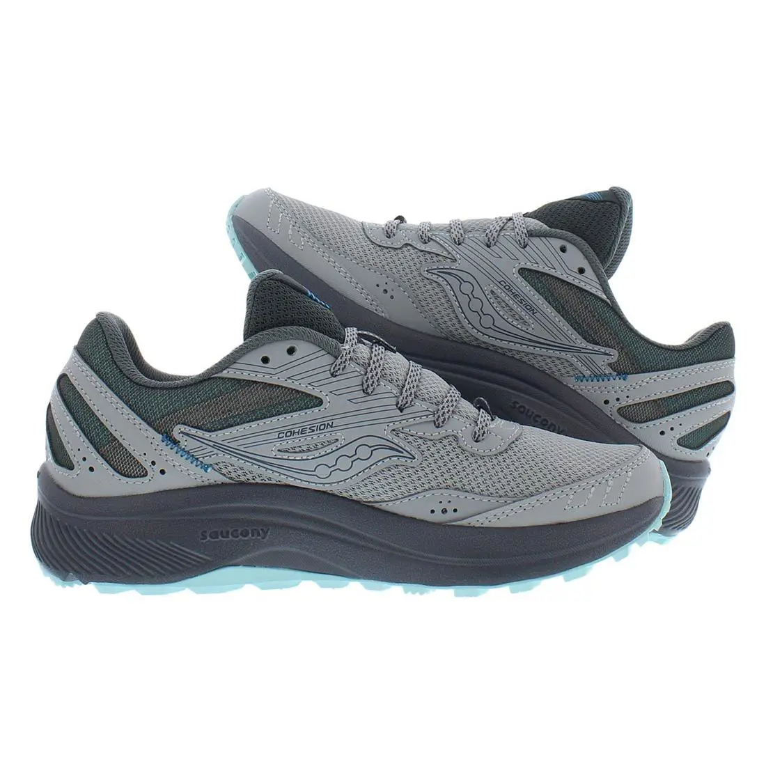 Saucony shoes - Alloy/Topaz, Main: Blue 1