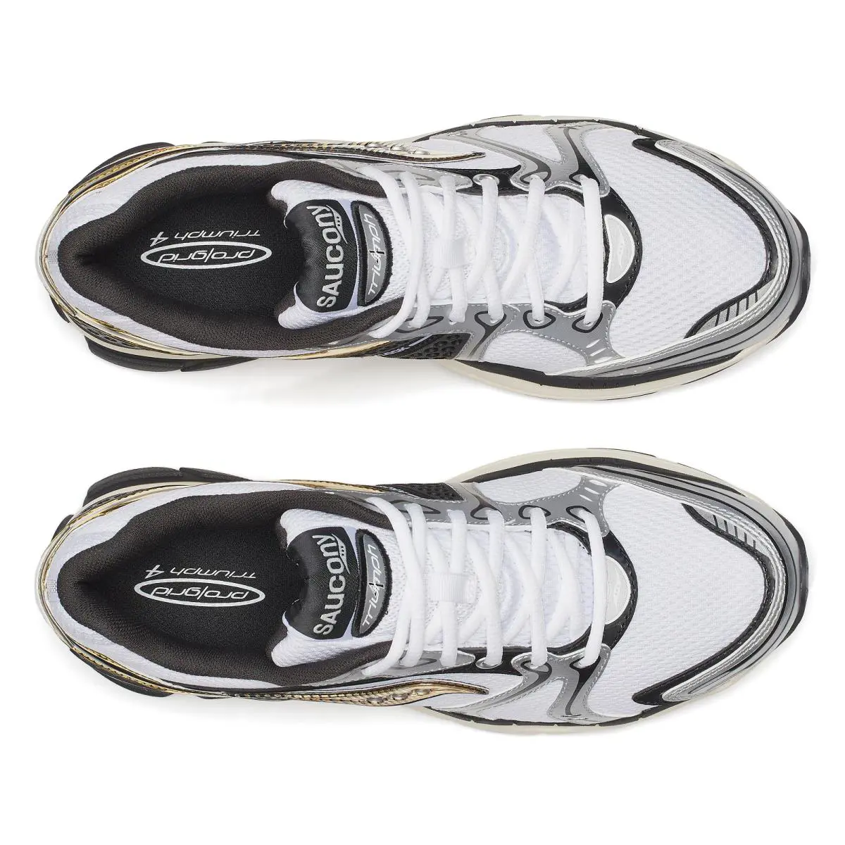 Saucony shoes - White | Gold 3