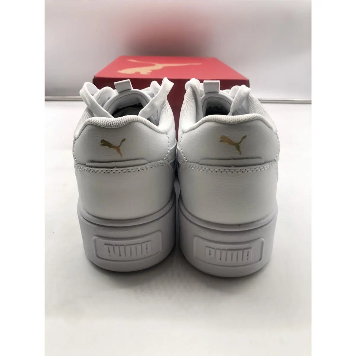 Puma shoes - 38721201 - 38721201 - White/Gold 1