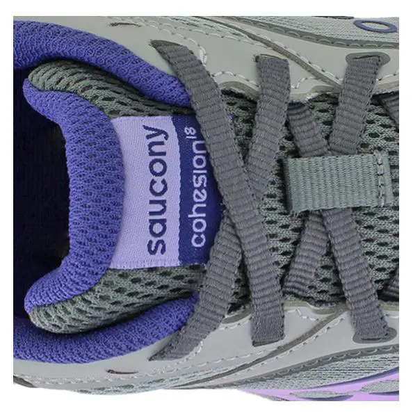 Saucony shoes - Saucony Cohesion 18 - Cohesion - S11034-214 - Gray (UPC: 195021152873) 8