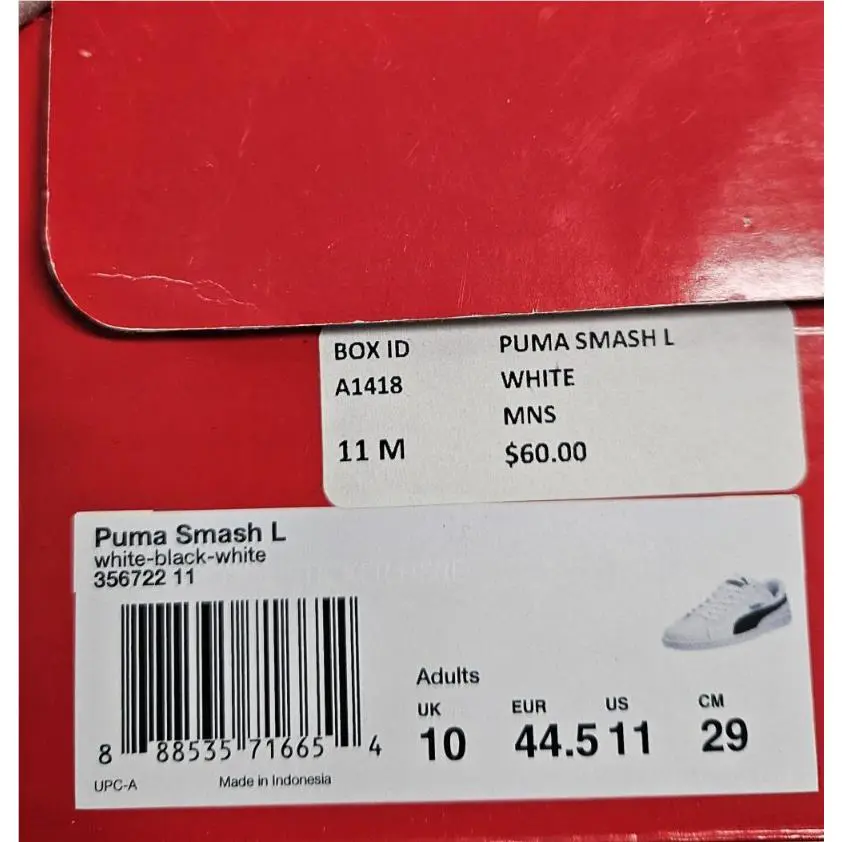 Puma shoes - PUMA Smash - Smash - 356722 - White (UPC: 888535716654) 5
