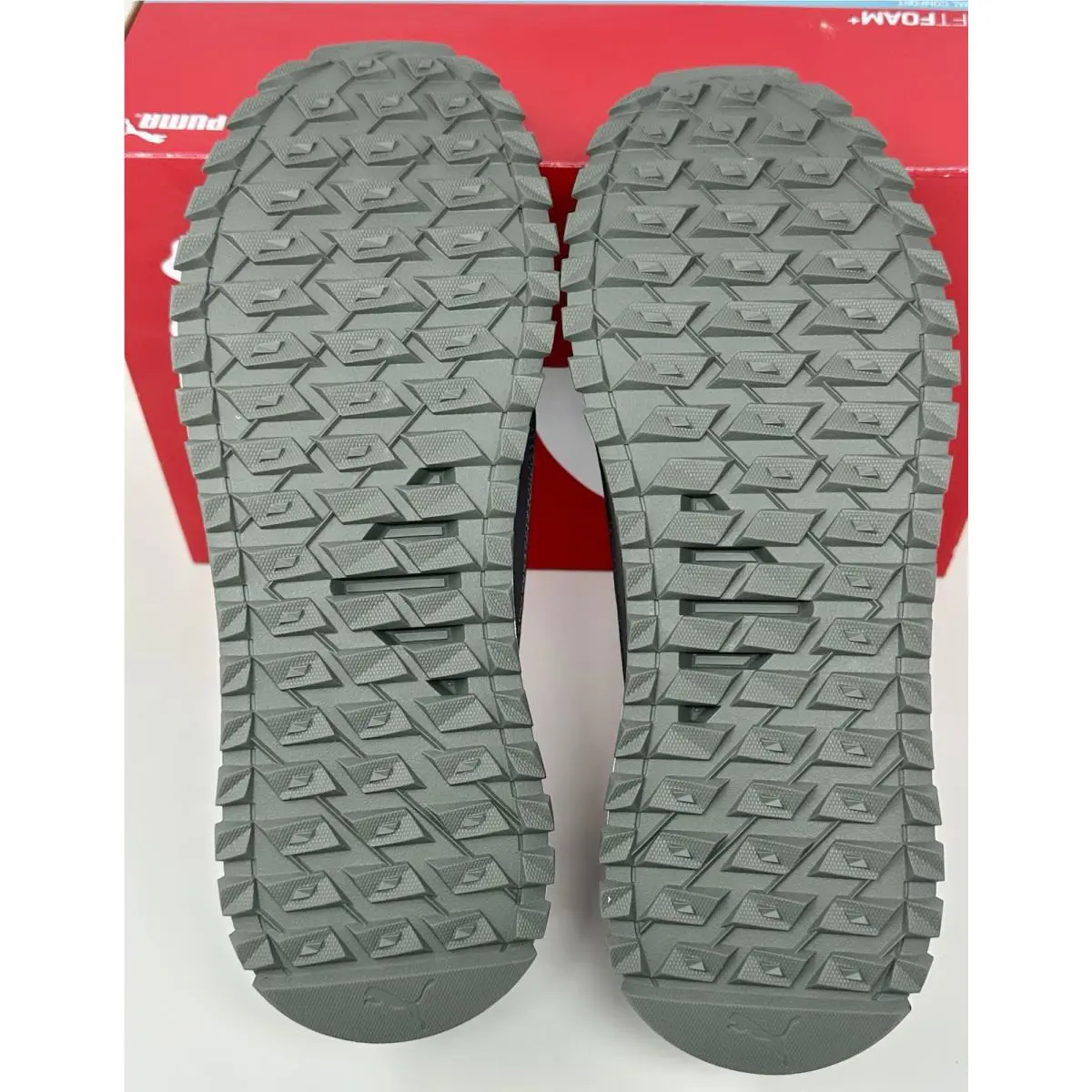 Puma shoes - PUMA Pacer - Pacer - 372640-02 - Grey, Manufacturer: Castlerock Puma White Puma B (UPC: 0193525679254) 8