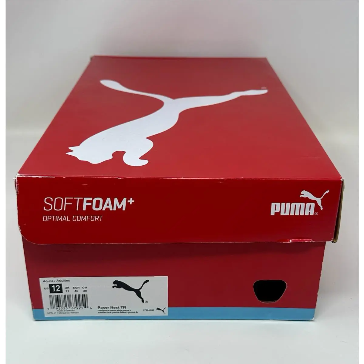 Puma shoes - PUMA Pacer - Pacer - 372640-02 - Grey, Manufacturer: Castlerock Puma White Puma B (UPC: 0193525679254) 12