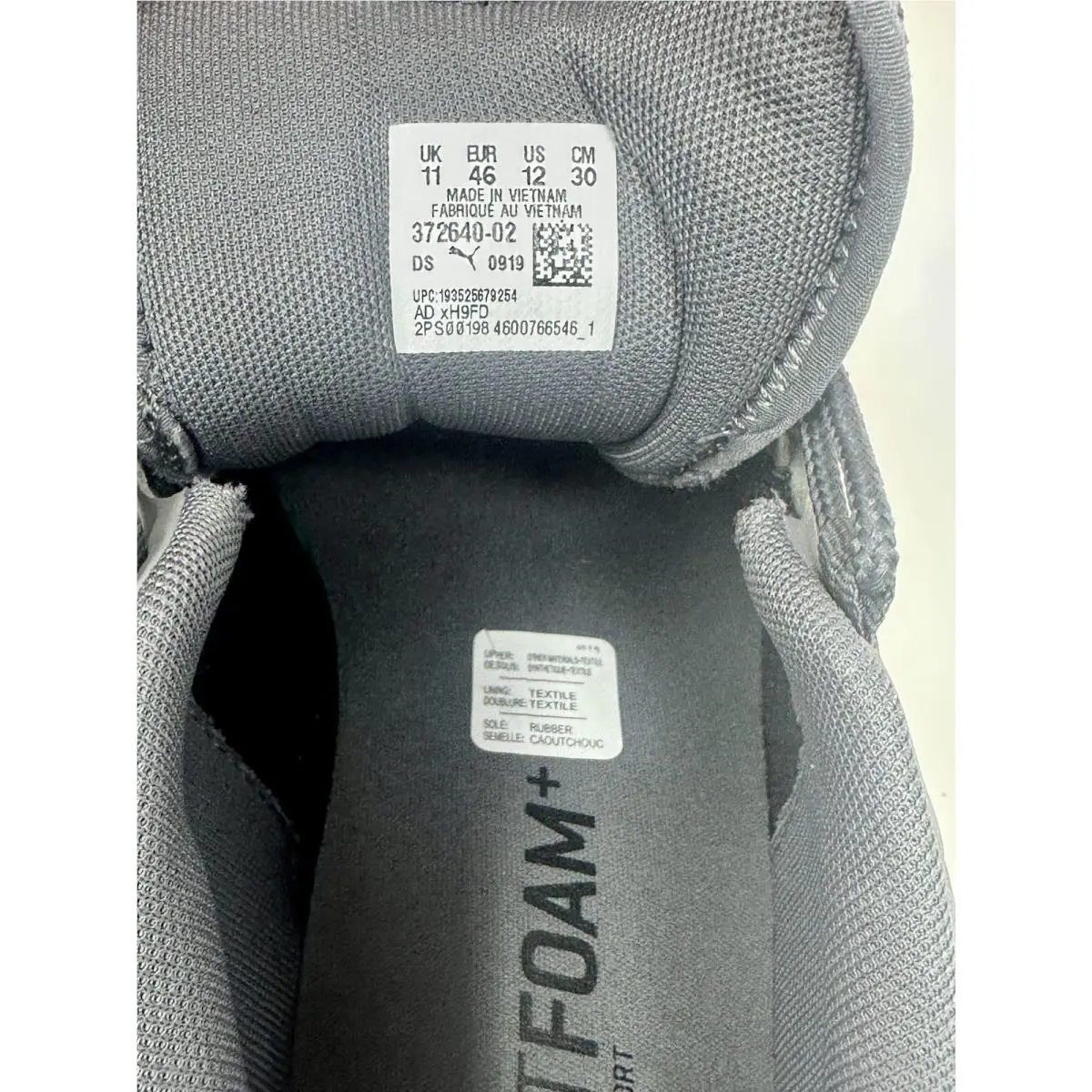 Puma shoes - PUMA Pacer - Pacer - 372640-02 - Grey, Manufacturer: Castlerock Puma White Puma B (UPC: 0193525679254) 10