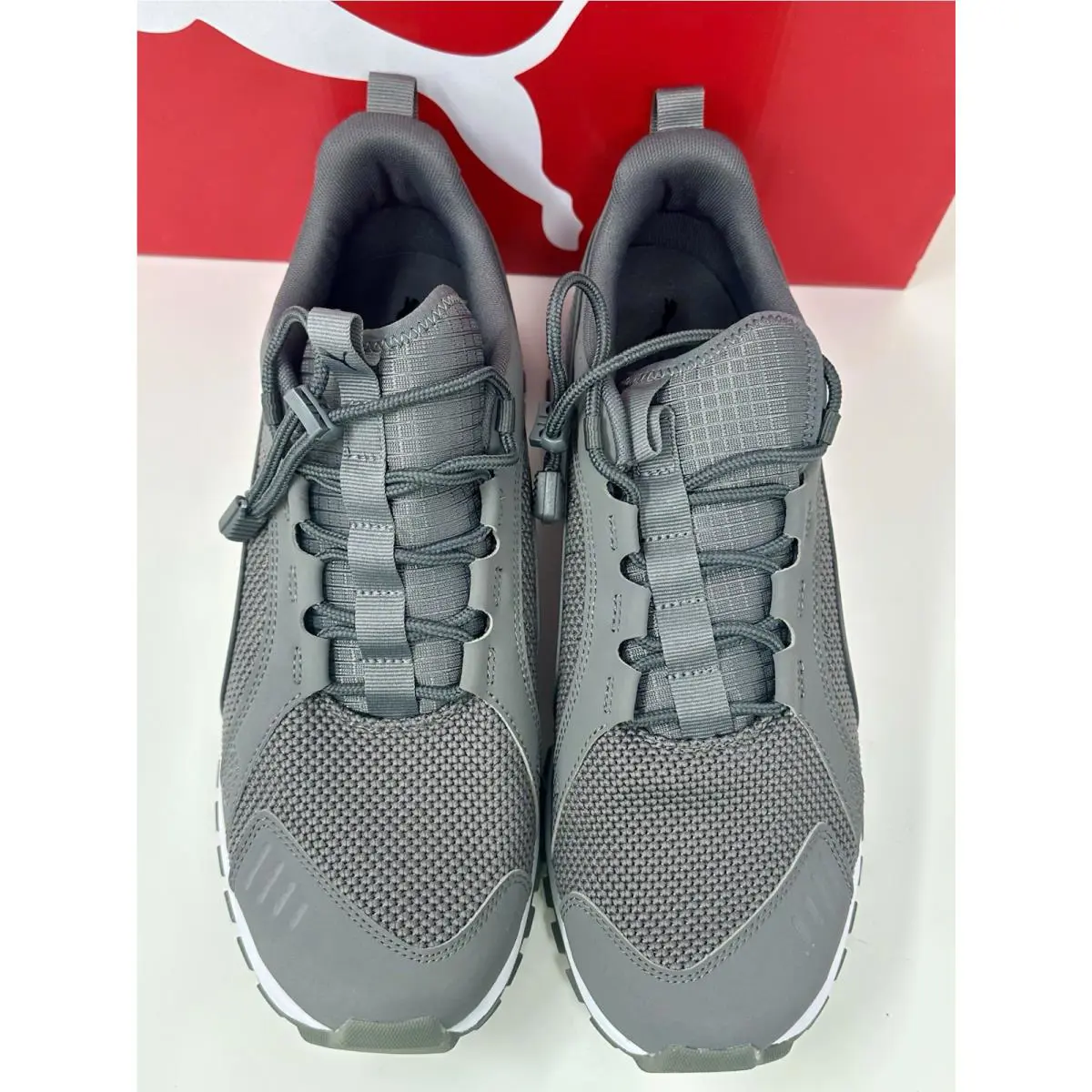Puma shoes - PUMA Pacer - Pacer - 372640-02 - Grey, Manufacturer: Castlerock Puma White Puma B (UPC: 0193525679254) 3