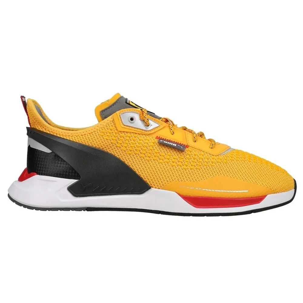 Puma x Scuderia Ferrari Ionspeed Yellow Saffron Shoes Sneakers Men`s Size 4 - Yellow