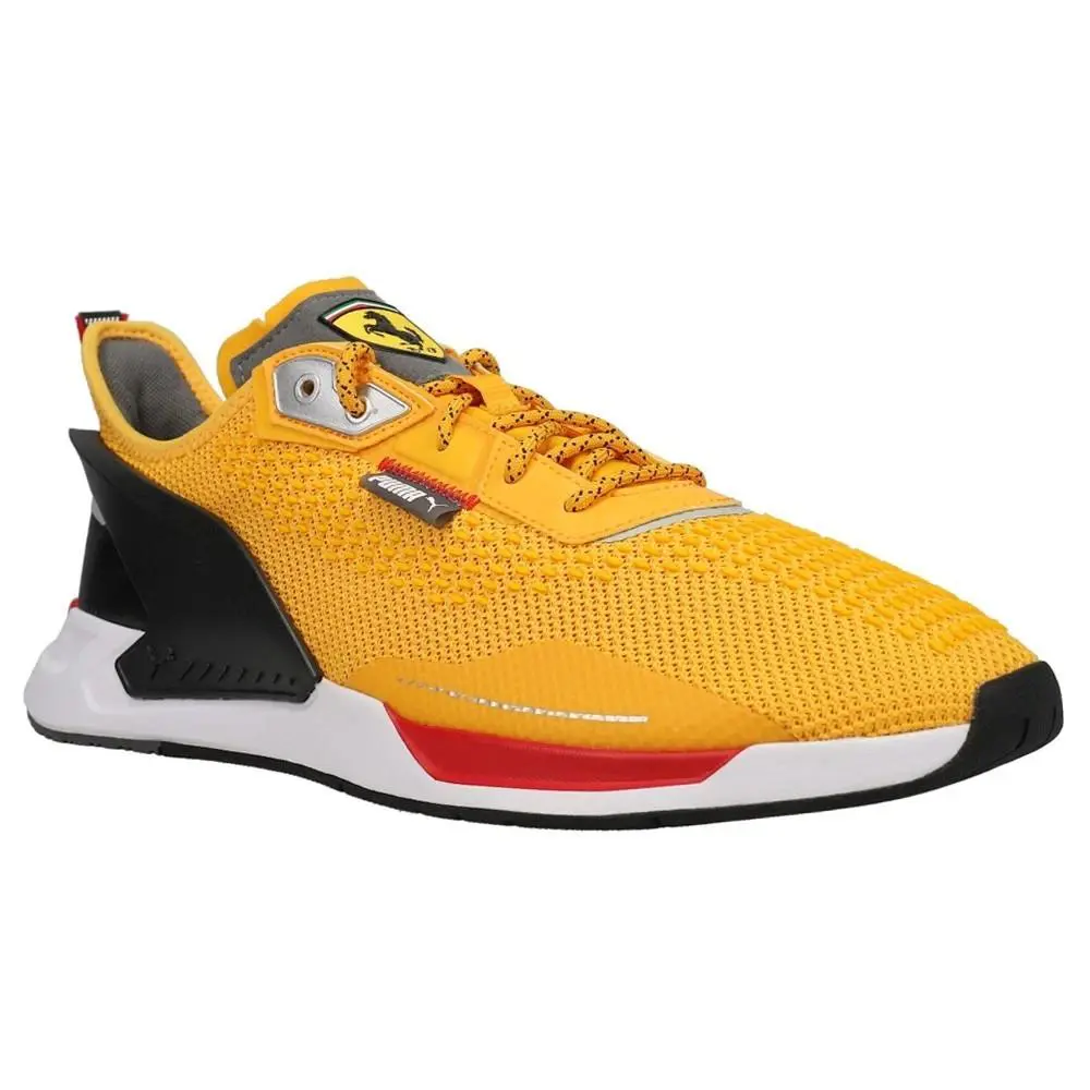 Puma shoes - PUMA Scuderia Ferrari Ionspeed Lace Up - 306923-04 - Yellow (UPC: 194580601693) 0