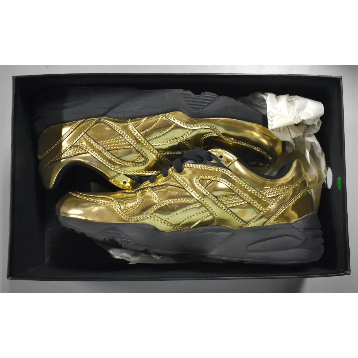 Women`s Puma X Vashtie R698 Metallic Gold Sneakers Size 5.5