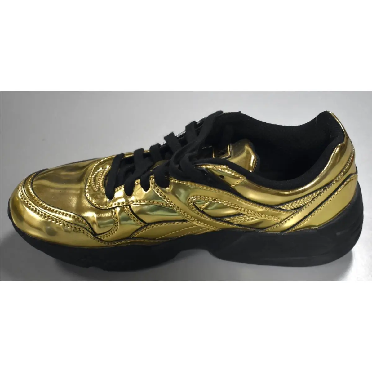 Puma shoes - PUMA R698 - Gold 3