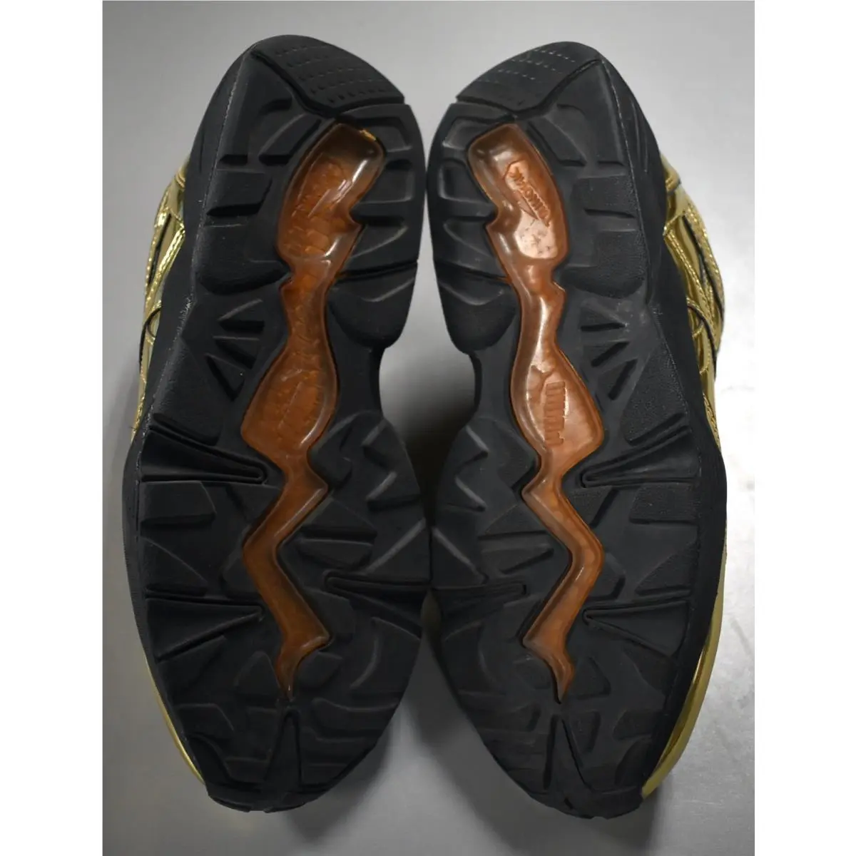 Puma shoes - PUMA R698 - Gold 6