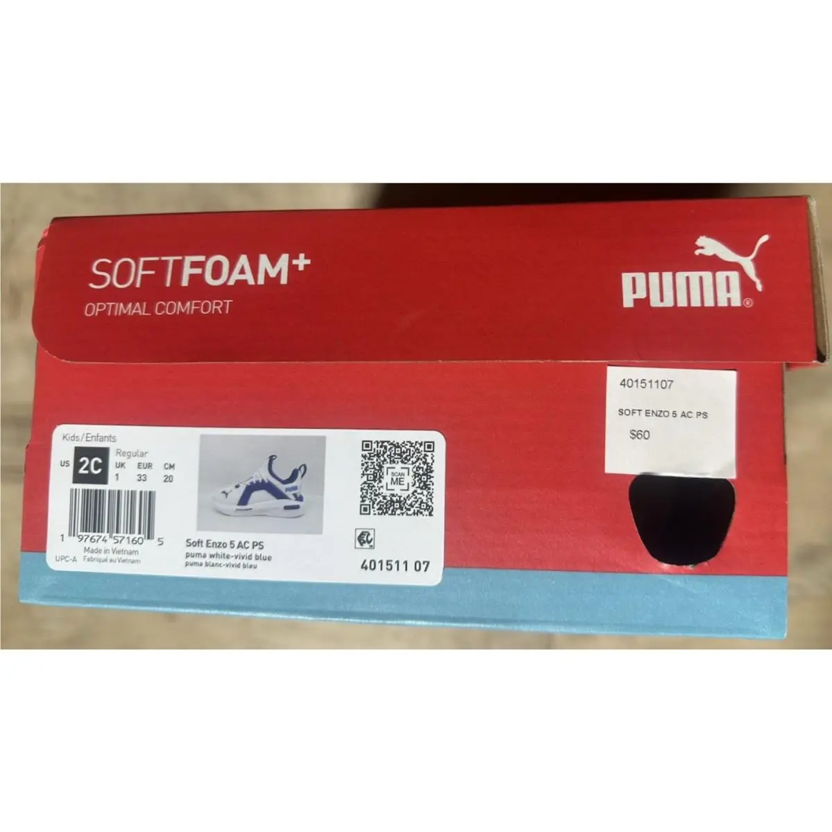 Puma shoes - PUMA Soft Enzo - Soft Enzo - Black and blue (UPC: 197674571605) 1