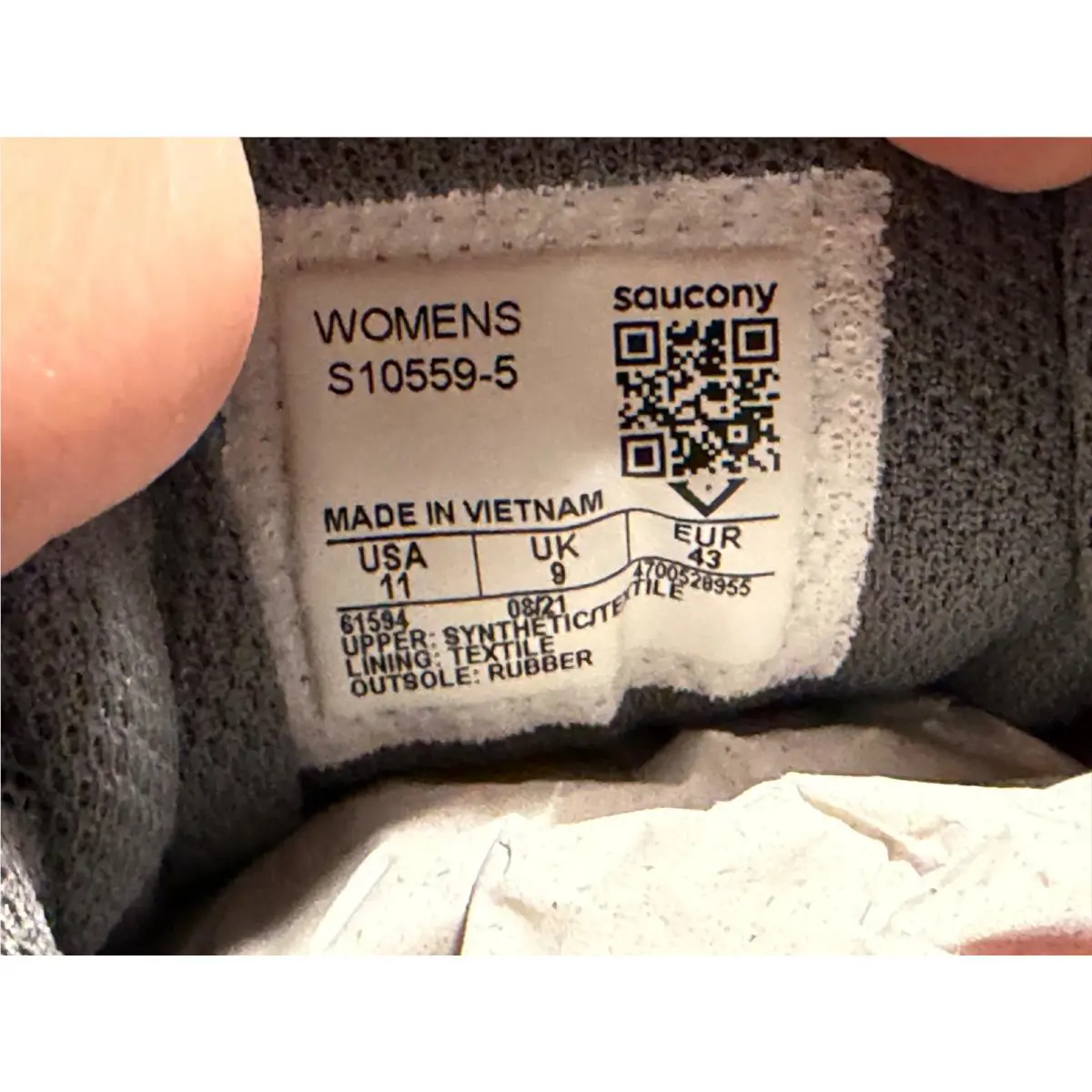 Saucony shoes - Saucony Cohesion 13 - Cohesion - Grey, Coral, Black, White 9