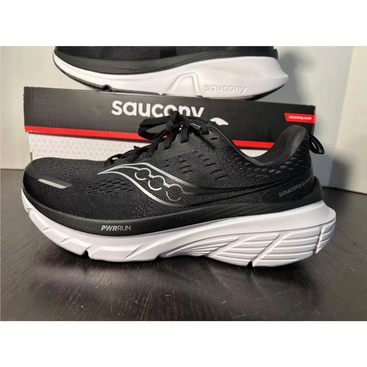 Saucony shoes - Black, White 5